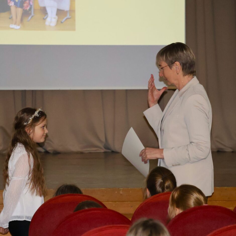 Auces vidusskolas vērtību vēstnese 2025./ 26.m.g. Estere Leišauniece