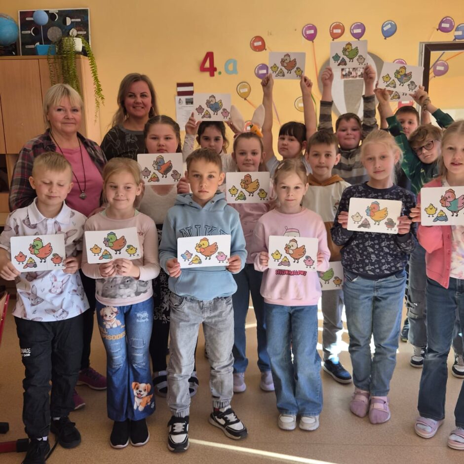 Auces vidusskolas skolēni piedalījās 