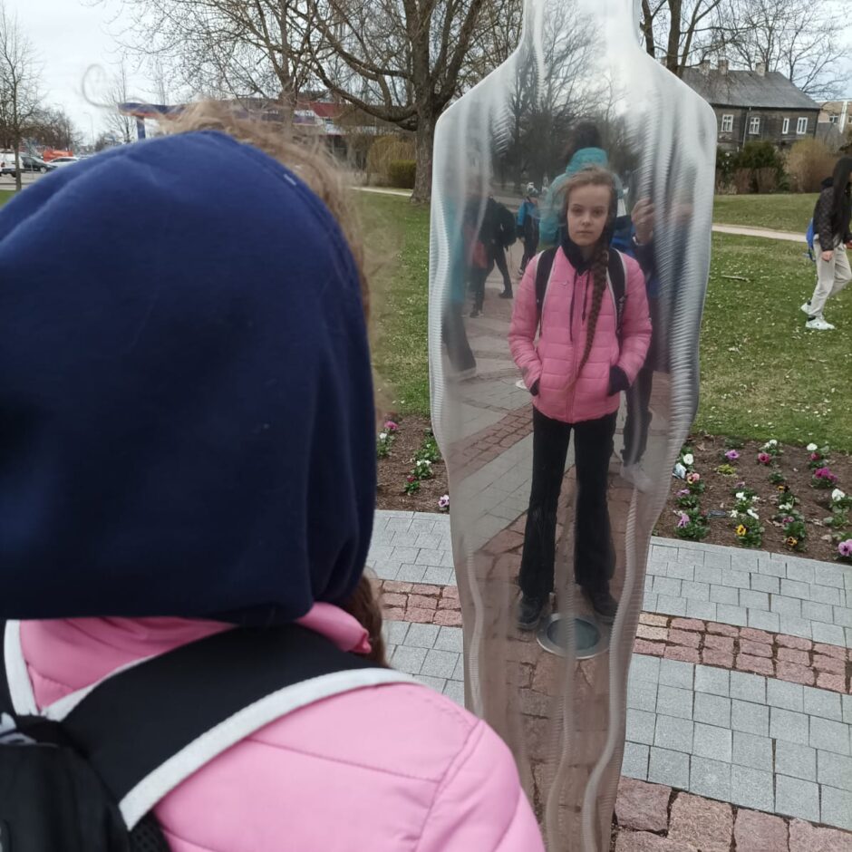 Enija Jerčevska apskata Jelgavas vecpilsētu