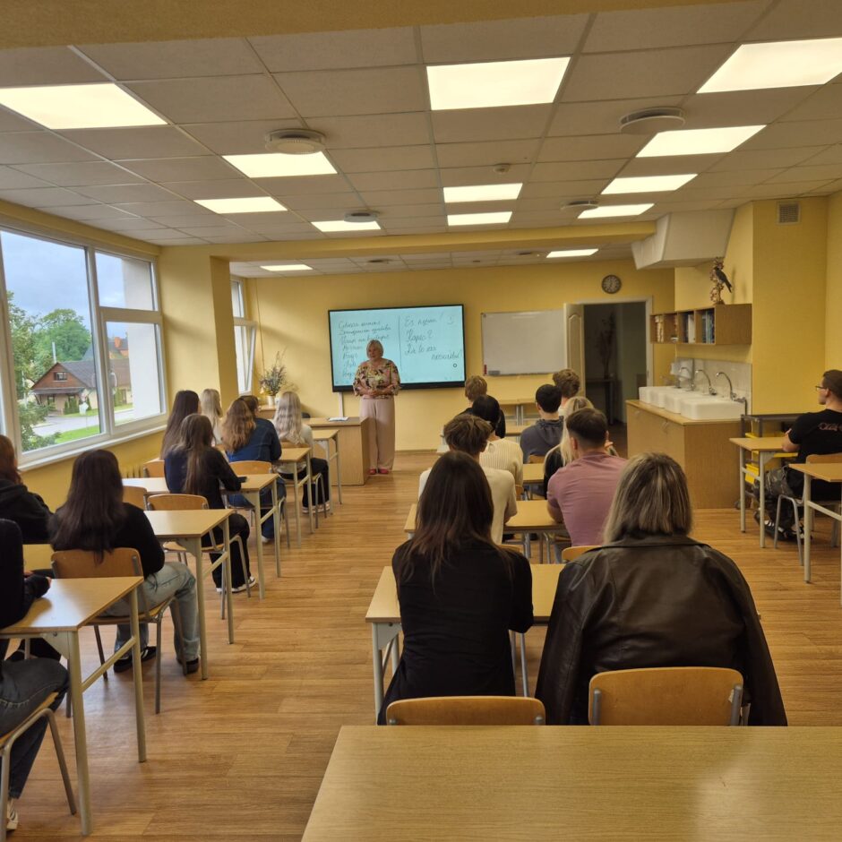 Adaptācijas diena Auces vidusskolā