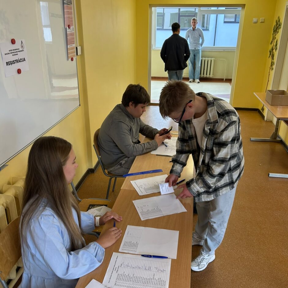 Auces vidusskolas pašpārvaldes prezidenta vēlēšanas