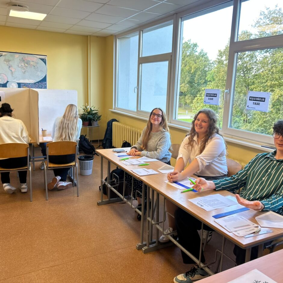 Signālvēlēšanas 2026 Auces vidusskolā