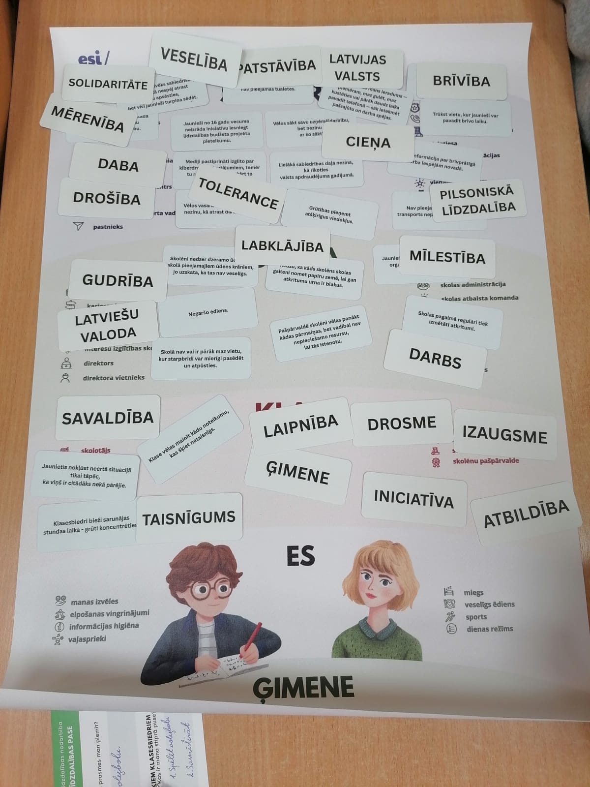 7.ab klases STEM nodarbība “Mans viedoklis - mana balss”