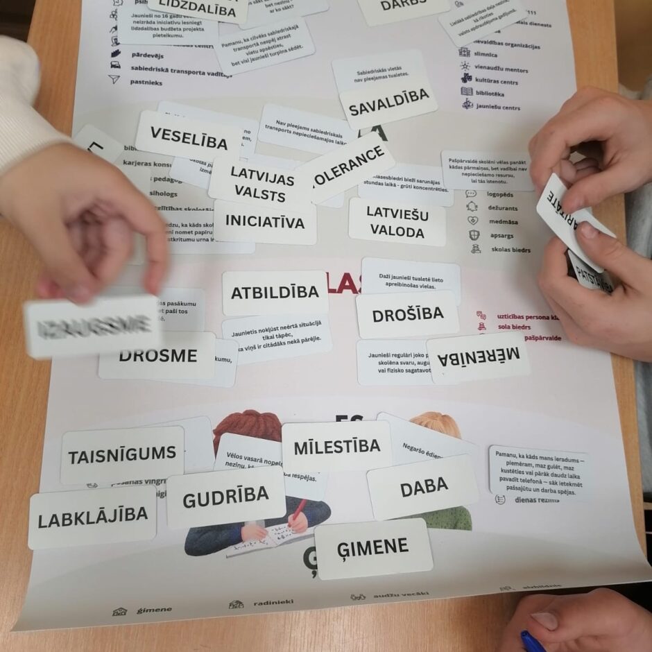7.ab klases STEM nodarbība “Mans viedoklis - mana balss”