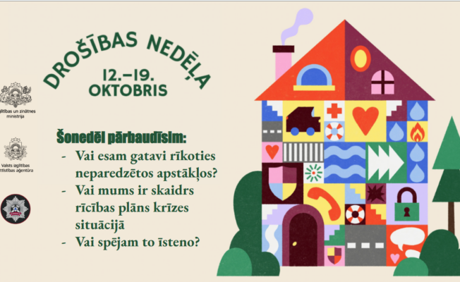 Drošības nedēļa Auces vidusskolā