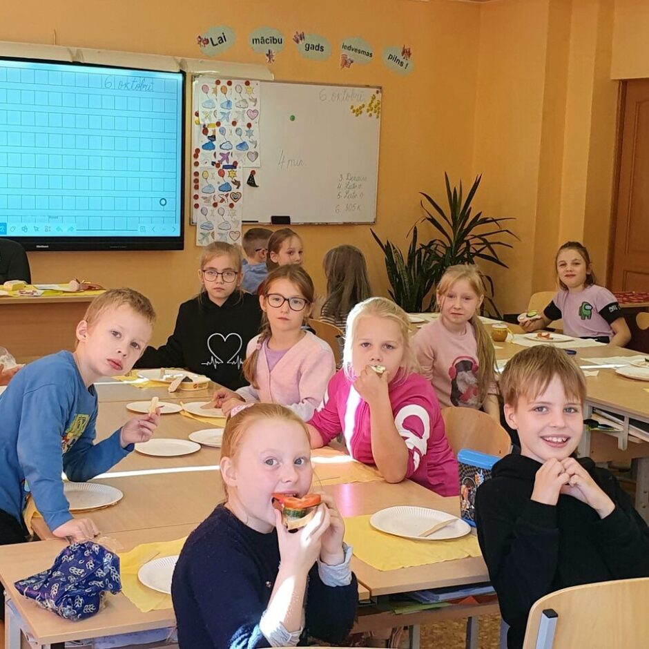 2.a klase – veselīgas brokastis, enerģija visai dienai