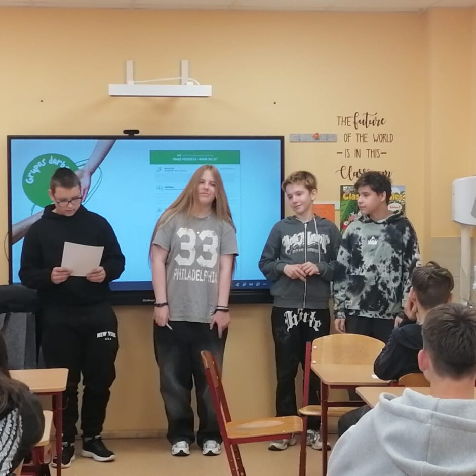 7.ab klases STEM nodarbība “Mans viedoklis - mana balss”